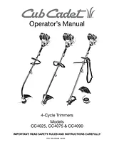 Cub Cadet CC4025 Manual De Usuario