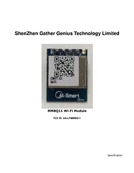ShenZhen Gather Genius Technology Limited MMBQ11 Manuale Utente