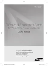 Samsung MX-HS6800 Manual De Usuario