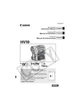 Canon HV10 Manual De Usuario