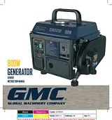 Global Machinery Company GEN800 Manuel D’Utilisation