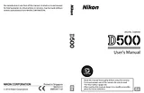 Nikon D500 Справочник Пользователя