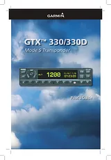 Garmin GTX 330 Manuel D’Utilisation