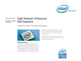 Intel Pentium 4 JM80547PG1041MM Dépliant