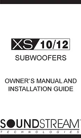 Soundstream xs-10 User Guide