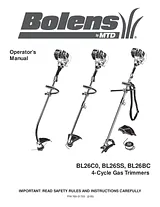 Bolens BL26BC 服务手册