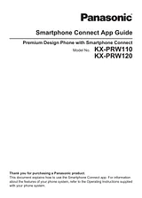 Panasonic KX-PRW110 Manual De Usuario