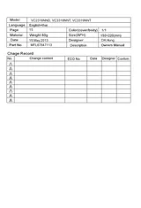 LG VC3319NNT User Manual