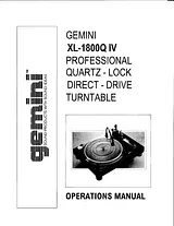 Gemini XL-1800Q IV Manual De Usuario
