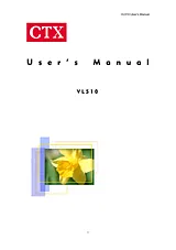CTX vl510 Manual Do Utilizador