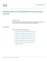 Cisco Cisco WET200 Wireless-G Business Ethernet Bridge Release Notes
