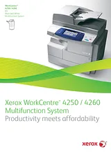 Xerox WorkCentre 4260 4260V_SM Справочник Пользователя