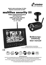 Stabo 51082 Wireless Surveillance System 51082 Техническая Спецификация
