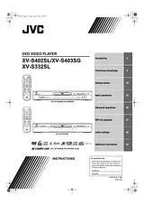 JVC xv-s403sg Справочник Пользователя
