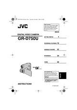 JVC gr-d750 User Manual