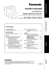 Panasonic DP-8060 Guía De Operación