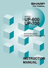 Sharp UP-700 Manual Do Utilizador