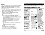 Campbell Hausfeld fp2071 cordless air compressor User Guide