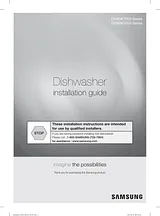 Samsung StormWash Dishwasher Guía De Instalación