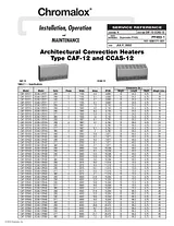 Chromalox CCAS-12 Manual De Usuario