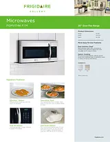 Frigidaire FGMV174K Specification Guide