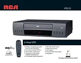 RCA VR525 Guia De Especificação