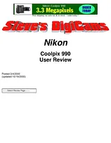 Nikon 990 Manuel D’Utilisation