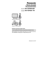 Panasonic KX-TGP550T01 Guía De Operación