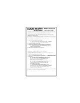 Code Alarm catx2lcd Manual De Usuario