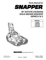 Snapper Y30080 Manual De Usuario