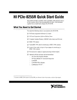 National Instruments NI PCIe-8255R Справочник Пользователя