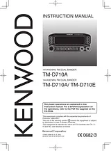 Kenwood TM-D710A 사용자 설명서