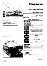 Panasonic SA-HE100 User Manual