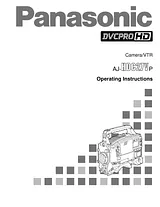 Panasonic AJ-P Manuel D’Utilisation