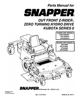 Snapper ZF2100DKU 用户手册