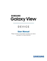 Samsung Galaxy View 18.4 Справочник Пользователя