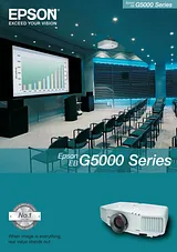 Epson EB-G5200W V11H298040LA Manual Do Utilizador