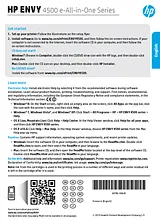 HP ENVY 4500 A9T80B#BHC Manual Do Utilizador