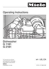 Miele G 1181 User Manual