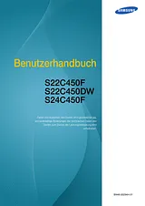 Samsung S24C450F Manual Do Utilizador
