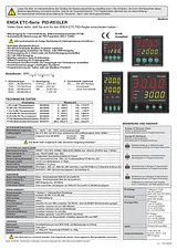 Enda ETC7420-230 ETC7420 PID Temperature Controller ETC7420-230 数据表