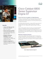 Cisco Cisco Catalyst 6800 Series Supervisor Engine 6T Getting Started Guide