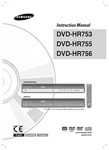 Samsung DVD-HR753 Manuel D’Utilisation
