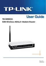 TP-LINK TD-W8901G ユーザーズマニュアル