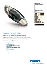 Philips Handheld vacuum cleaner FC6148/01 FC6148/01 Merkblatt