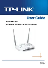 TP-LINK TL-WA801ND 사용자 설명서