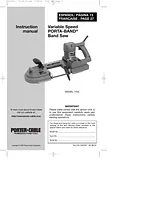 Porter-Cable 7724 Manual Do Utilizador