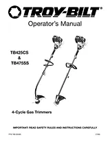 Troy-Bilt TB245CS Manual Do Utilizador