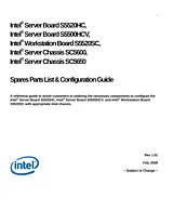 Intel SC5600 User Manual