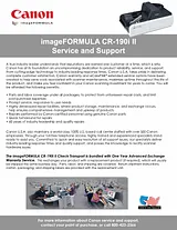 Canon imageFORMULA CR-190i II Check Transport Folleto